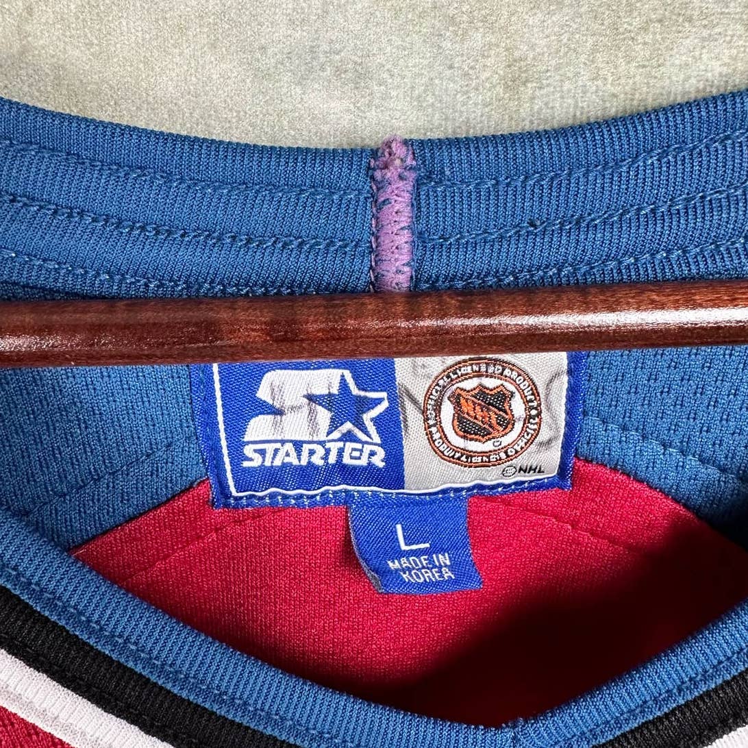 Vintage 90s Colorado Avalanche Hockey Jersey L