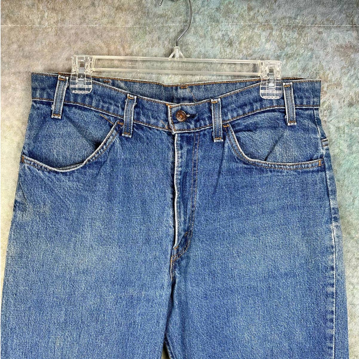 Vintage Levis 519 Jeans 34 x 34 Orange Tab