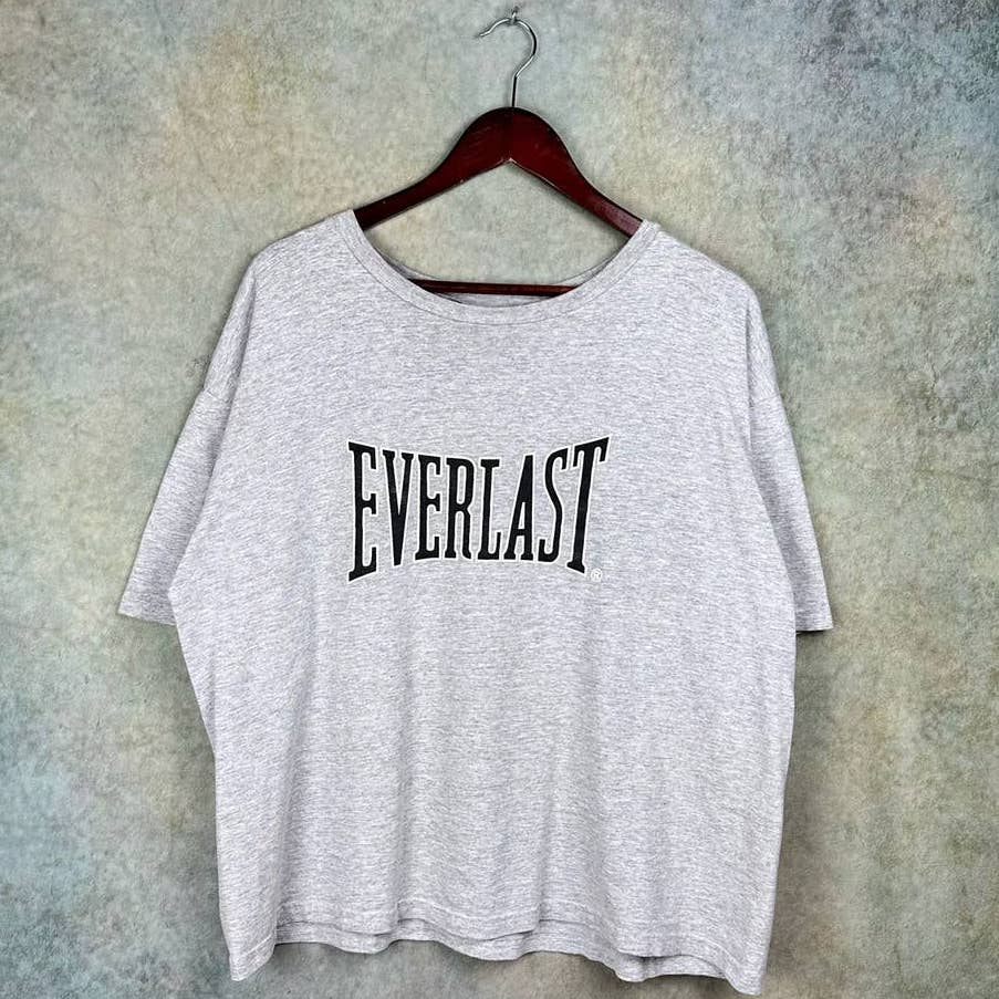 Vintage Everlast T Shirt XL Cropped