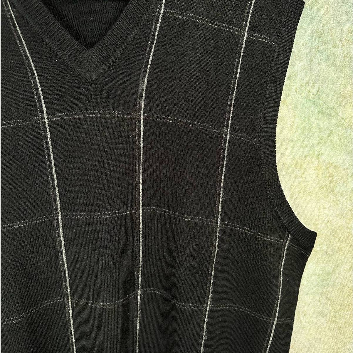 Vintage Knit Sweater Vest XL