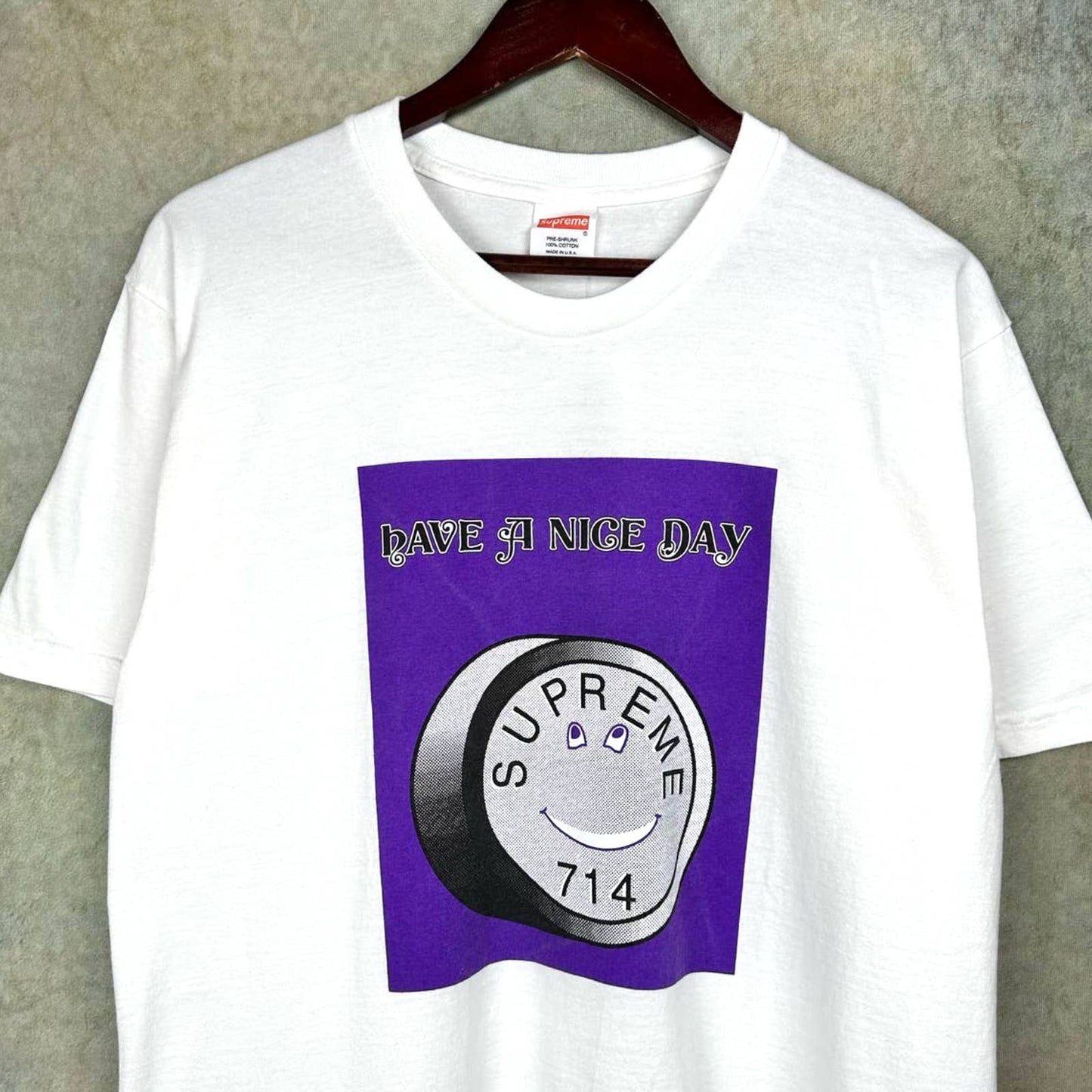 Supreme SS14 Quaalude Have A Nice Day T Shirt L