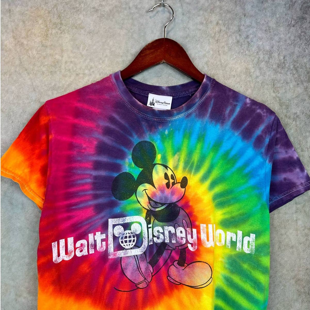 Disney Mickey Mouse Tie Dye T Shirt S