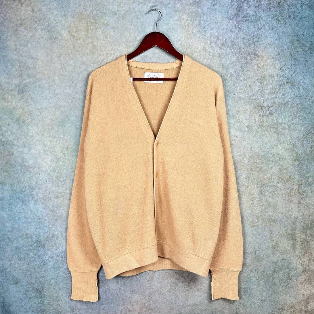 Vintage 80s Knit Cardigan L