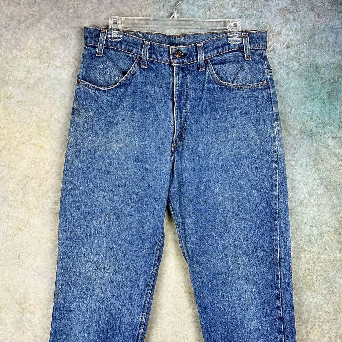 Vintage Levis 519 Jeans 34 x 34 Orange Tab