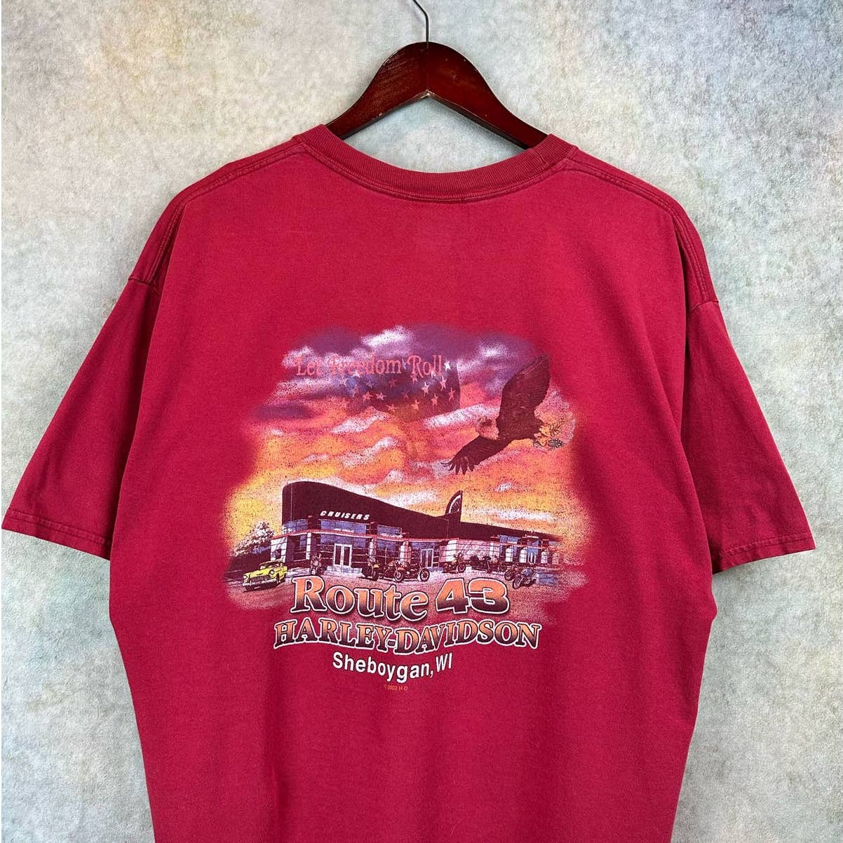 Y2K Harley Davidson T Shirt XL