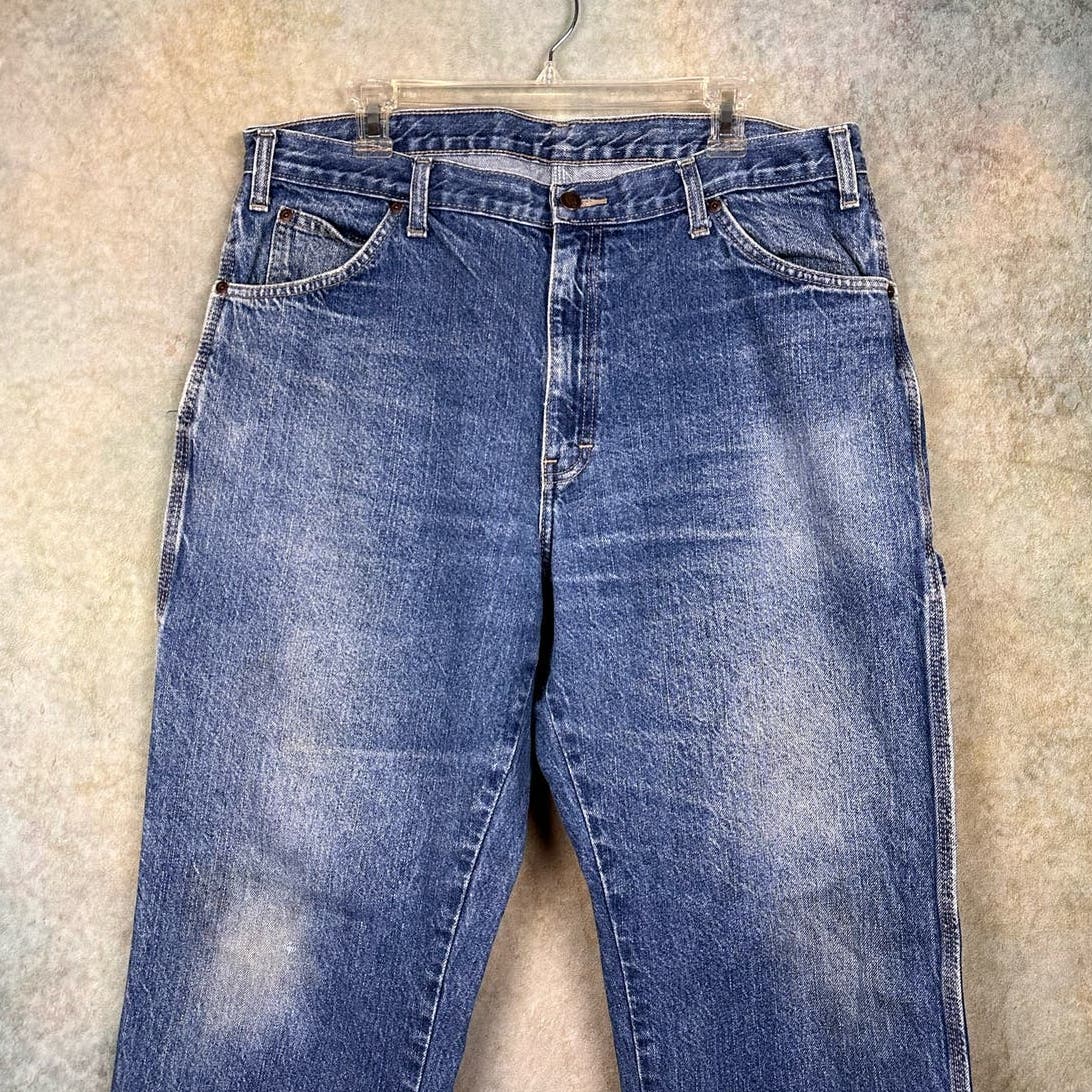 Vintage Dickies Carpenter Work Pants Jeans 38x30
