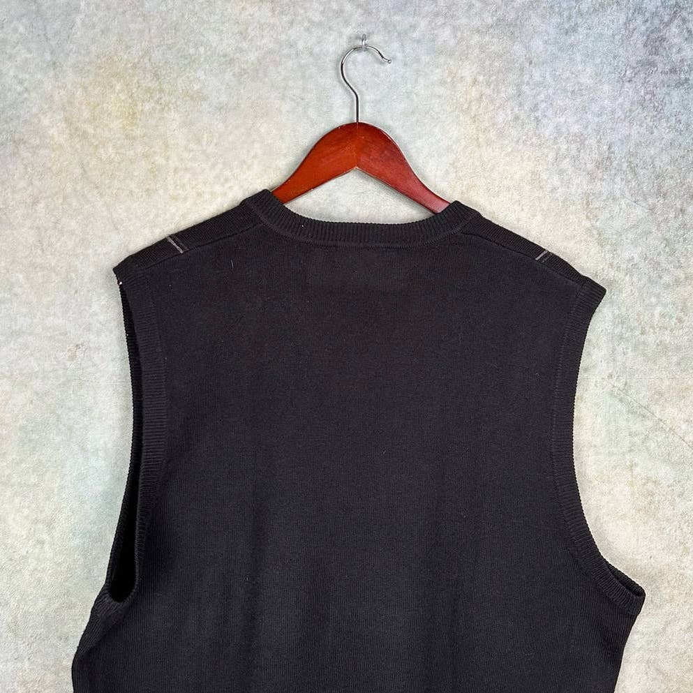 Vintage Knit Sweater Vest XL