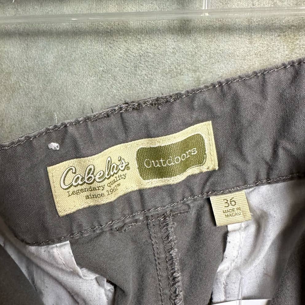 Y2K Cargo Zip Off Pants / Shorts 36