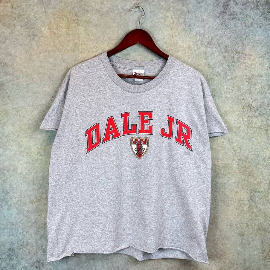 Y2K Nascar Dale Earnhardt Jr Cropped T Shirt L