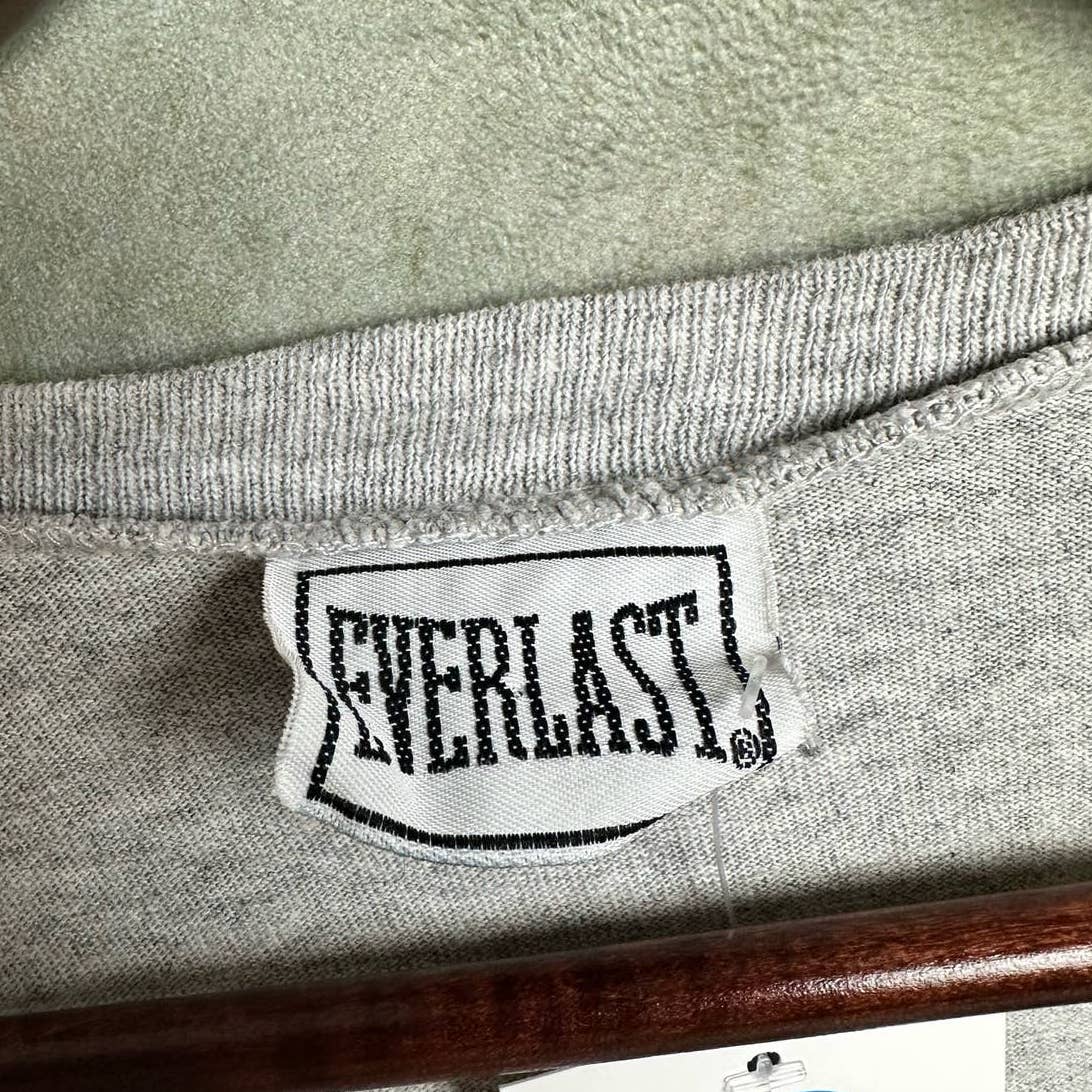 Vintage Everlast T Shirt XL Cropped