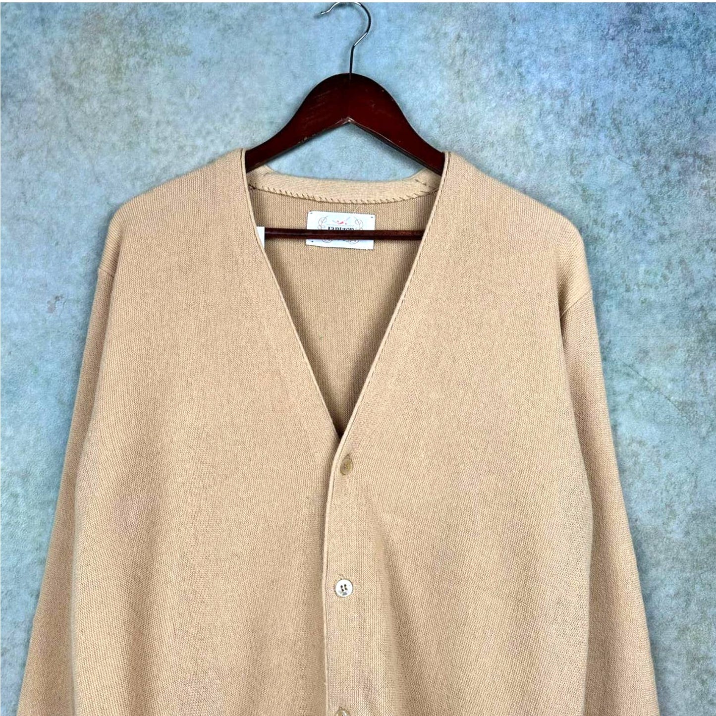 Vintage 80s Knit Cardigan L