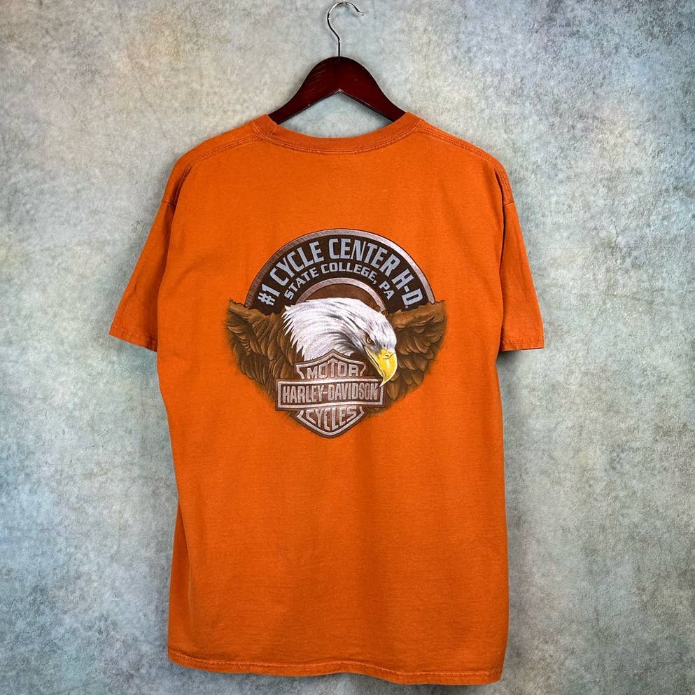 Y2K Harley Davidson T Shirt Size L