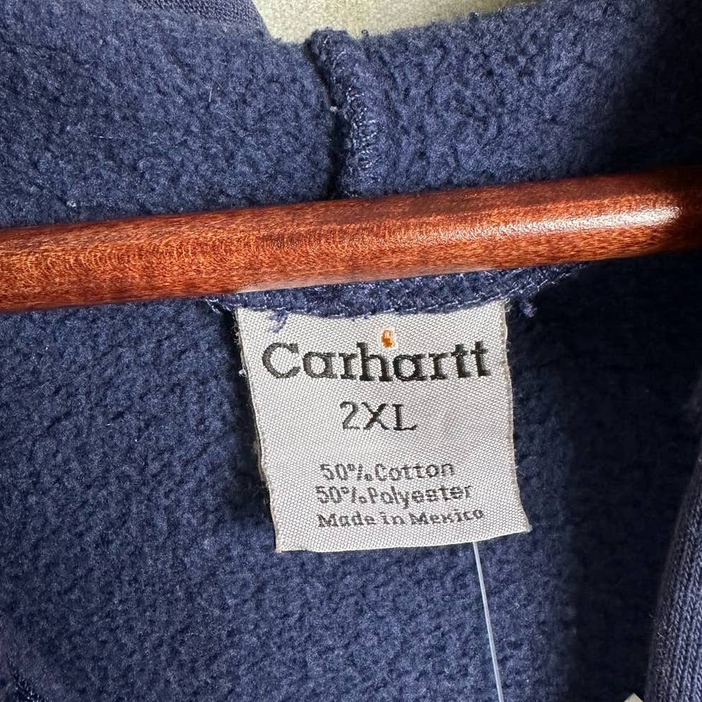 Vintage Carhartt Full Zip Hoodie 2XL