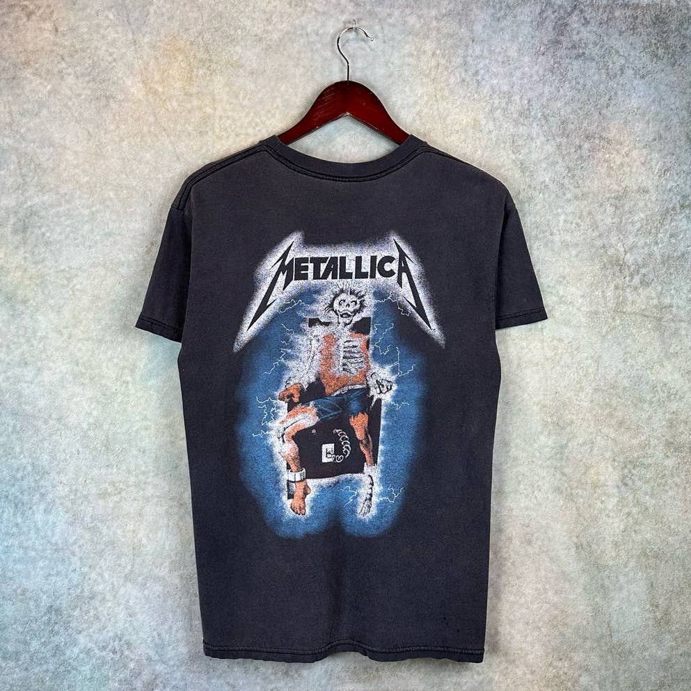 Y2K Metallica Ride The Lightning T Shirt M