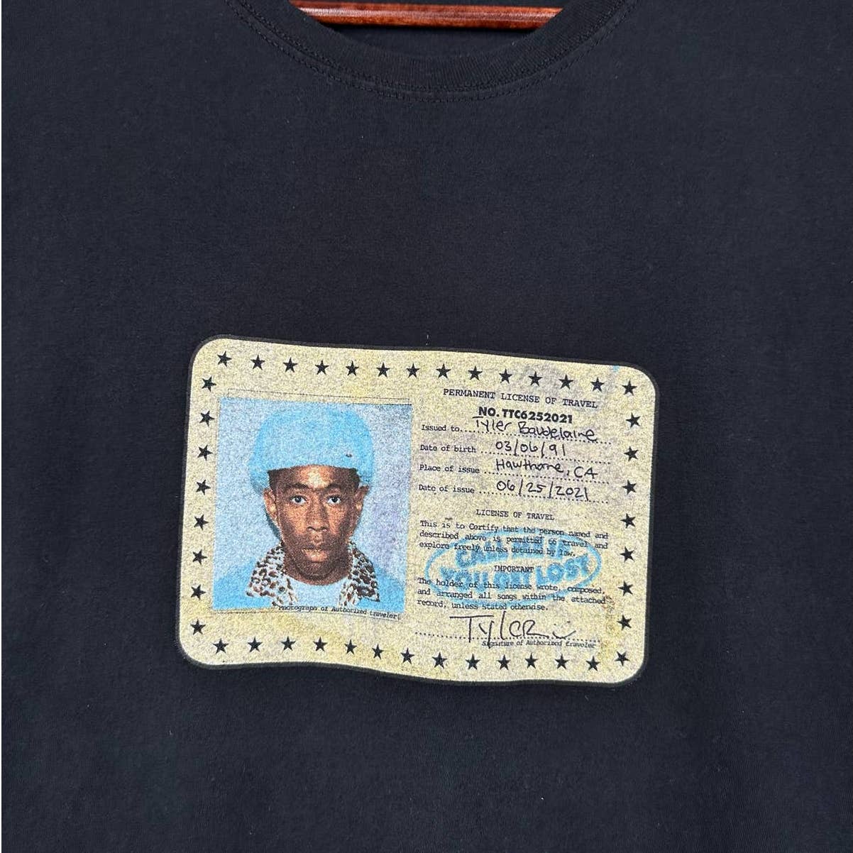 Tyler The Creator Call Me If You Get Lost Tour T Shirt 2022 L