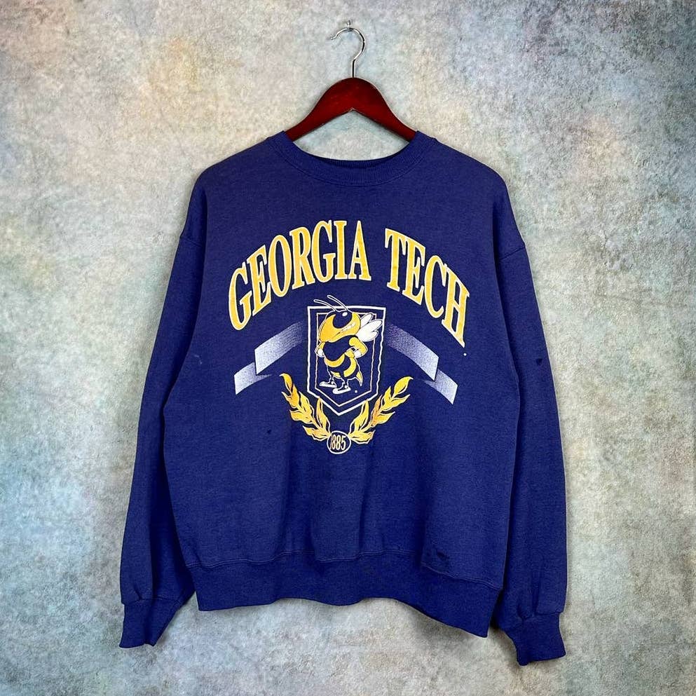 Vintage Georgia Tech University Crewneck XL