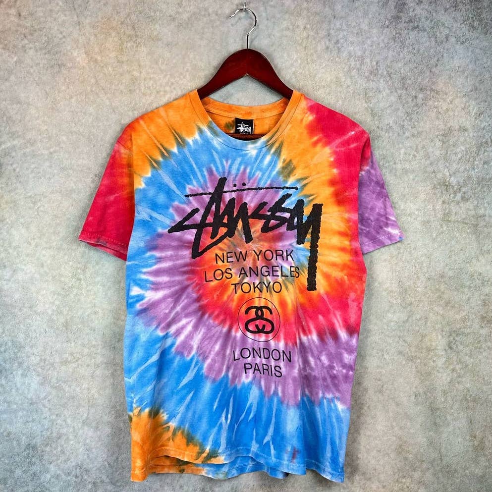 Stussy Tie Dye T Shirt M