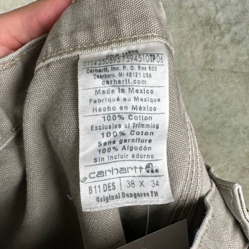 Vintage Carhartt Carpenter Pants 38 x 34