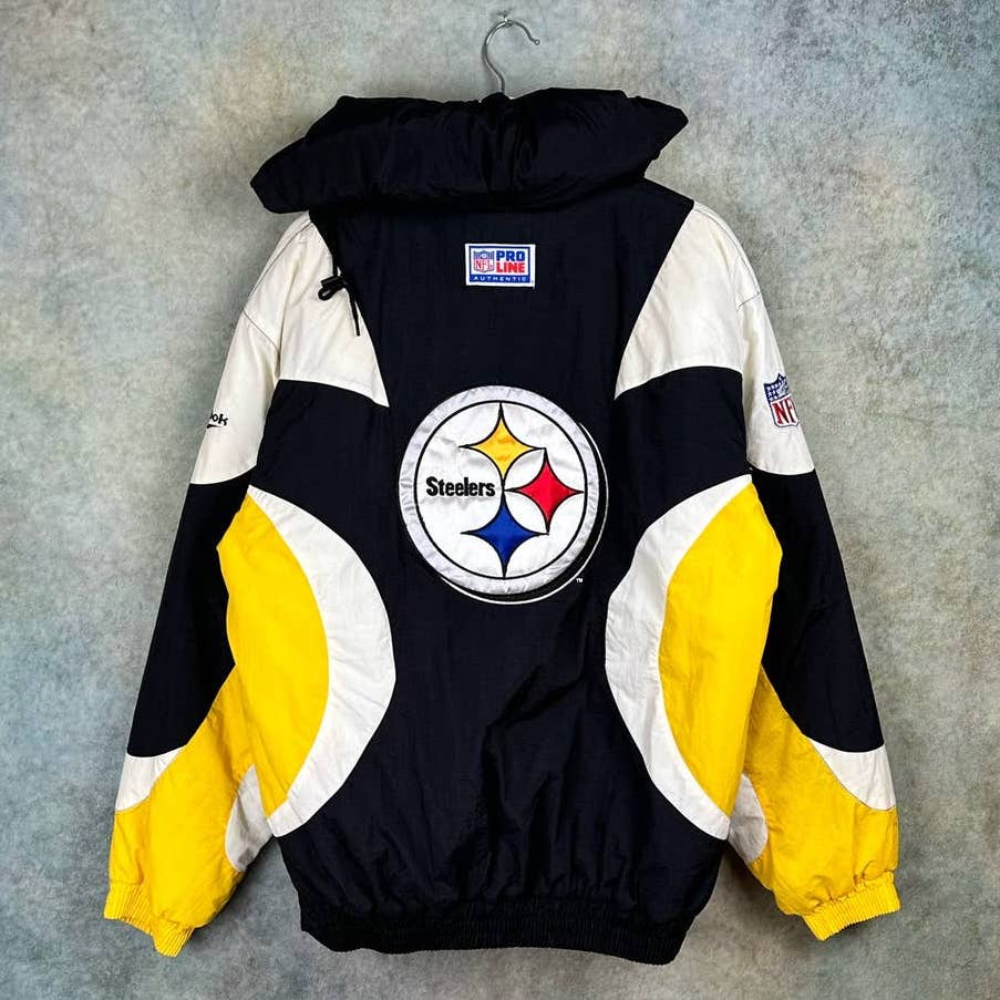 Vintage Pittsburgh Steelers Puffer Jacket M