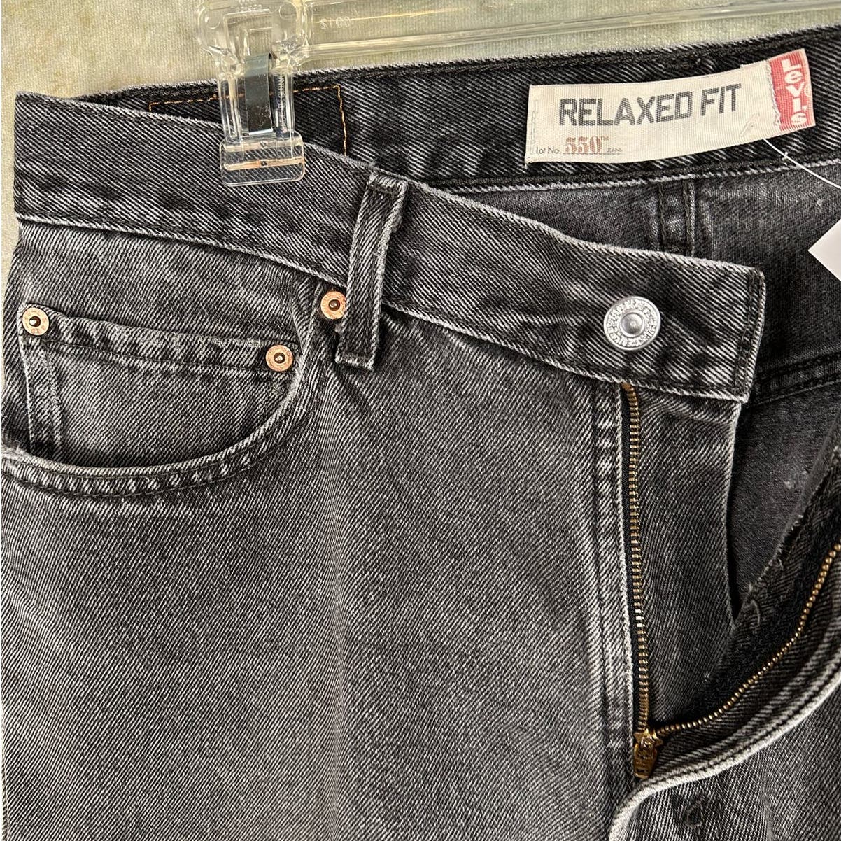 Vintage Levis 550 Denim Jeans Relaxed Fit 34x32