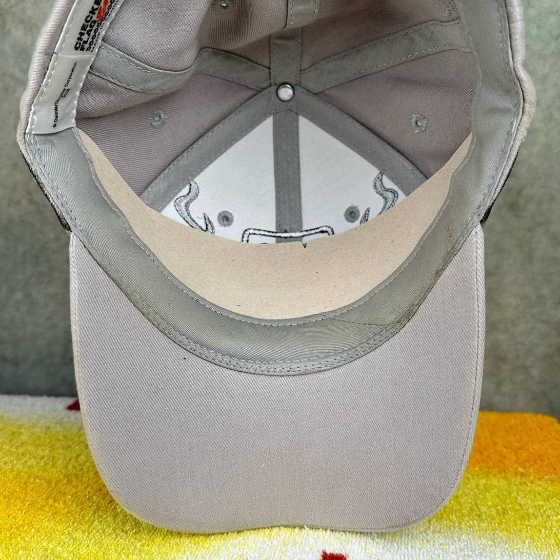 Y2K Gray Flames Dodge Hat