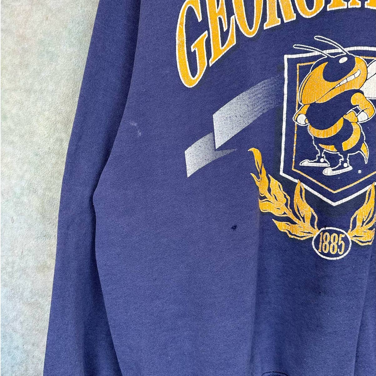 Vintage Georgia Tech University Crewneck XL