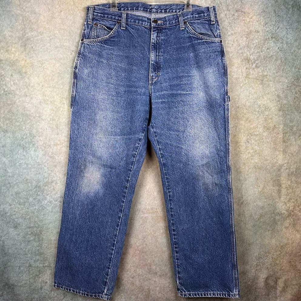 Vintage Dickies Carpenter Work Pants Jeans 38x30