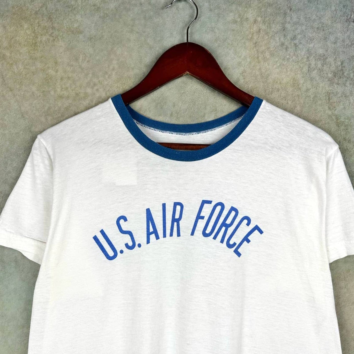 Vintage 80s US Air Force T Shirt M White