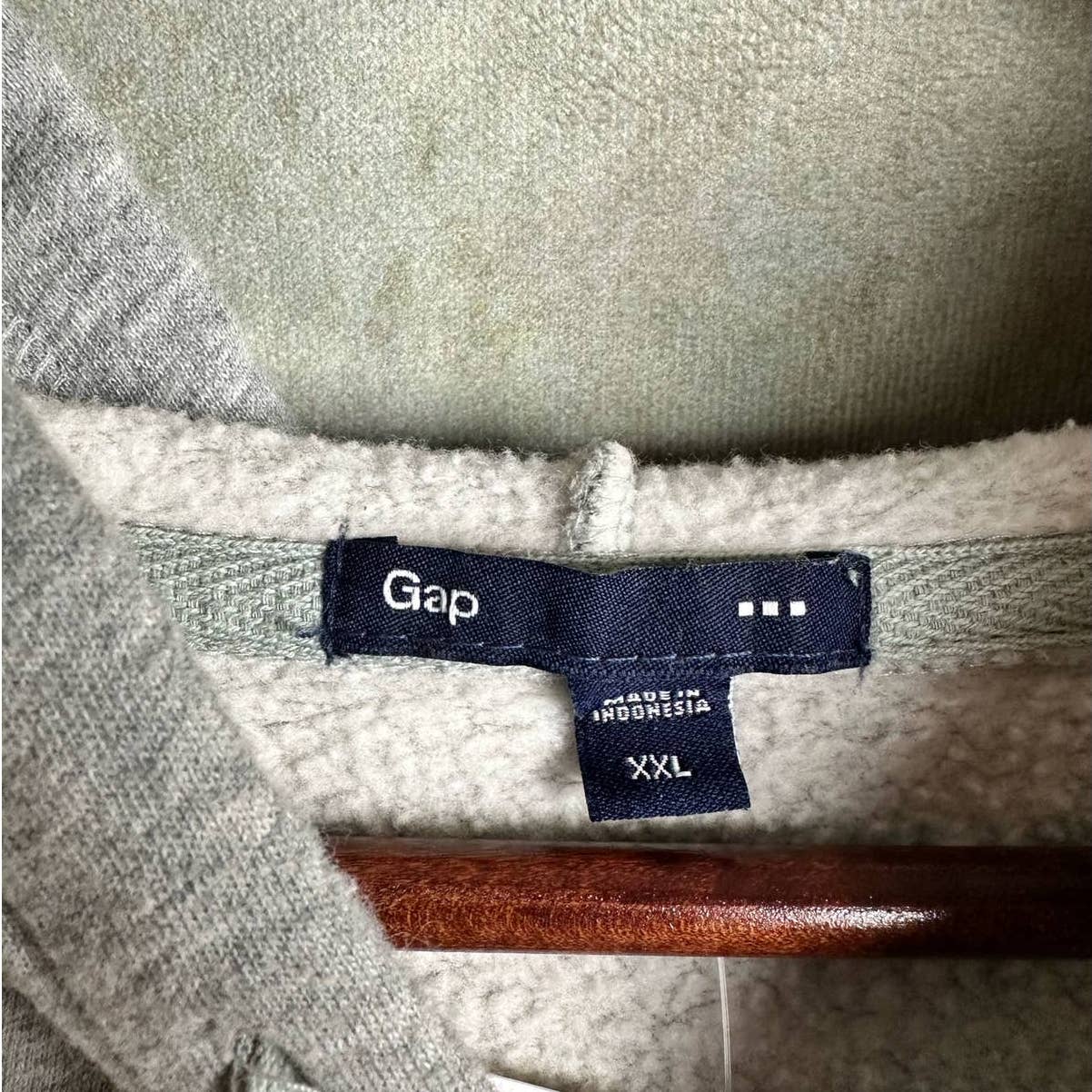 Vintage Gap Full Zip Sweatshirt XXL