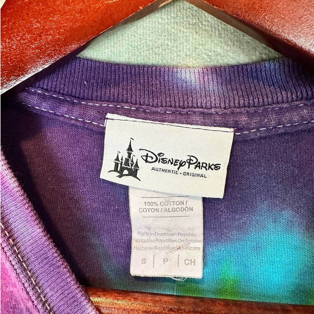 Disney Mickey Mouse Tie Dye T Shirt S