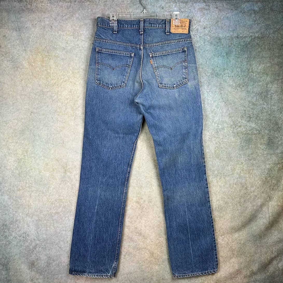 Vintage Levis 519 Jeans 34 x 34 Orange Tab