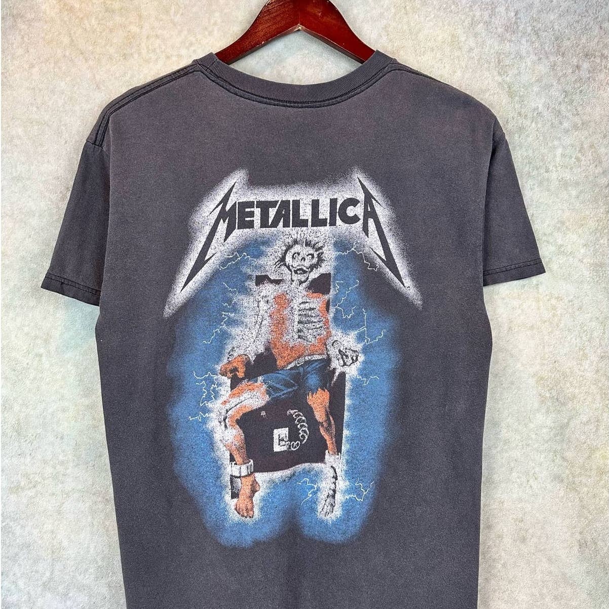 Y2K Metallica Ride The Lightning T Shirt M