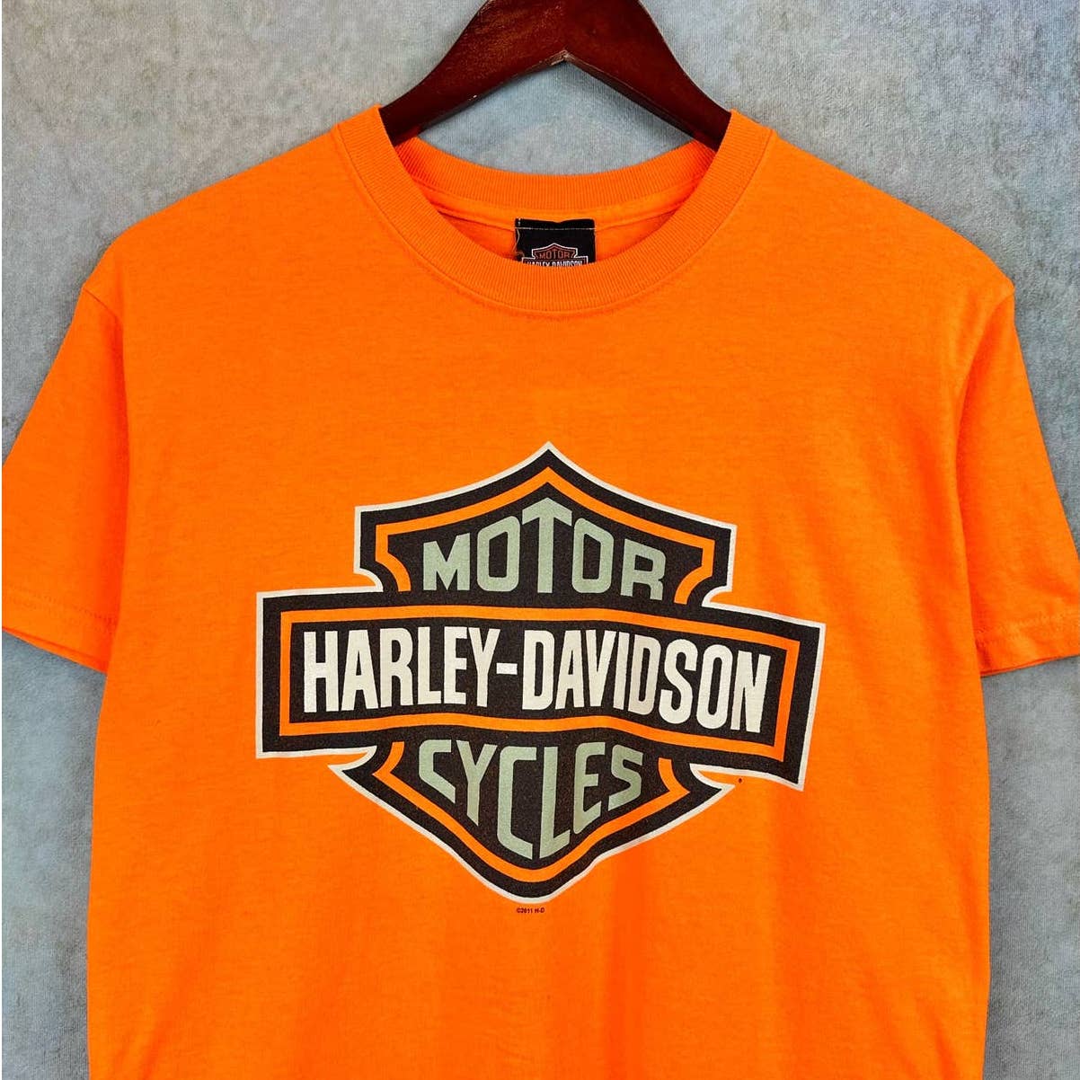Y2K Harley Davidson Logo T Shirt S