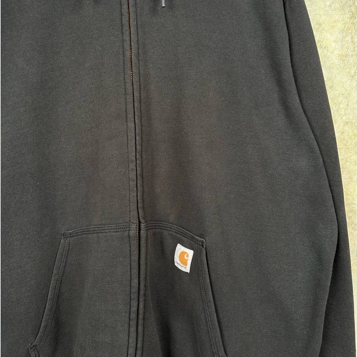 Carhartt Full Zip Hoodie Sweatshirt 2XL