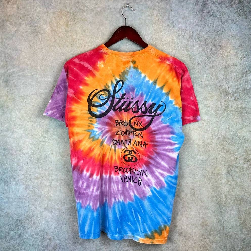 Stussy Tie Dye T Shirt M
