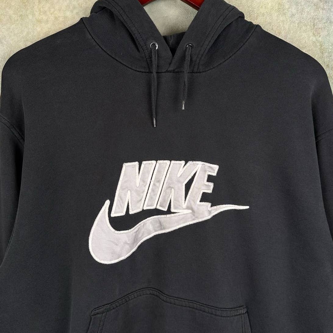 Vintage Nike Spell Out Hoodie L