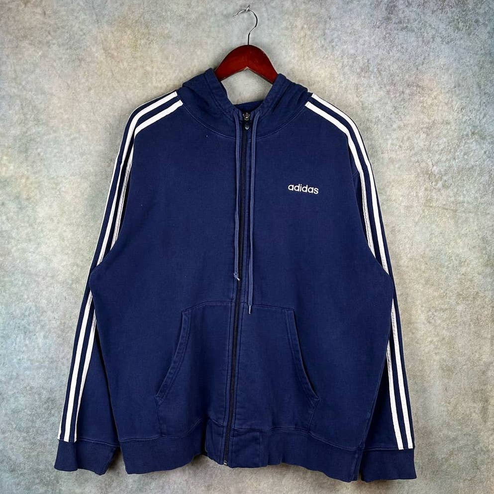 Vintage Adidas Full Zip Sweatshirt L