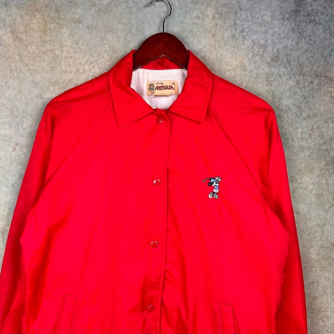 Vintage 80s Disney Minnie Mouse Golf Jacket 36 =