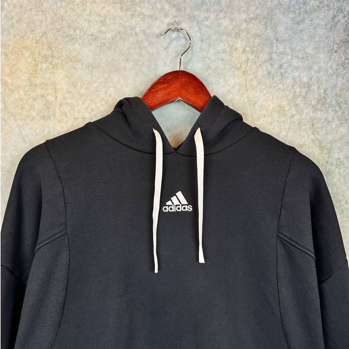Adidas Center Logo Sweatshirt Hoodie M