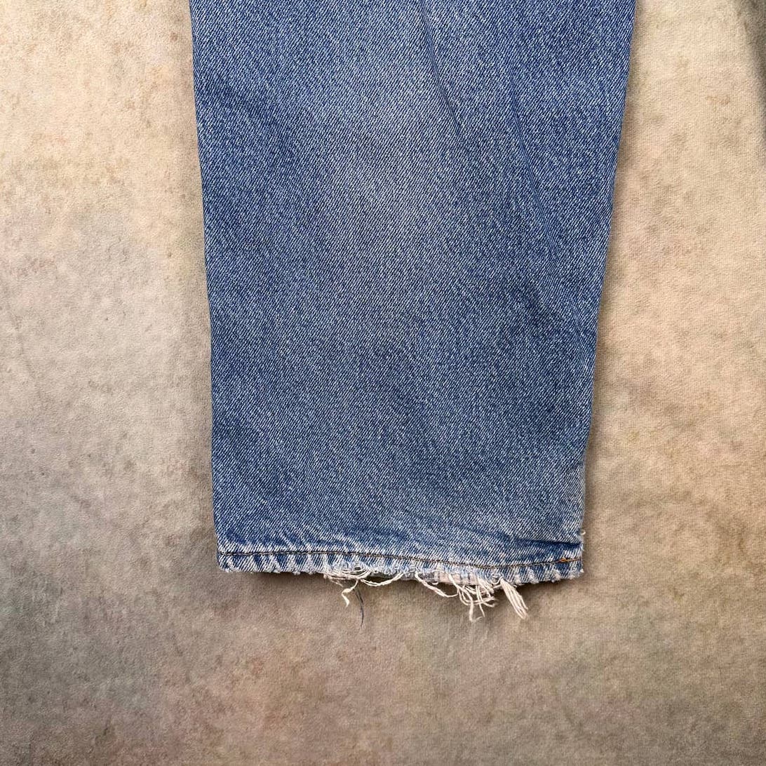Vintage Dickies Denim Jeans 38x30 Flannel Lined