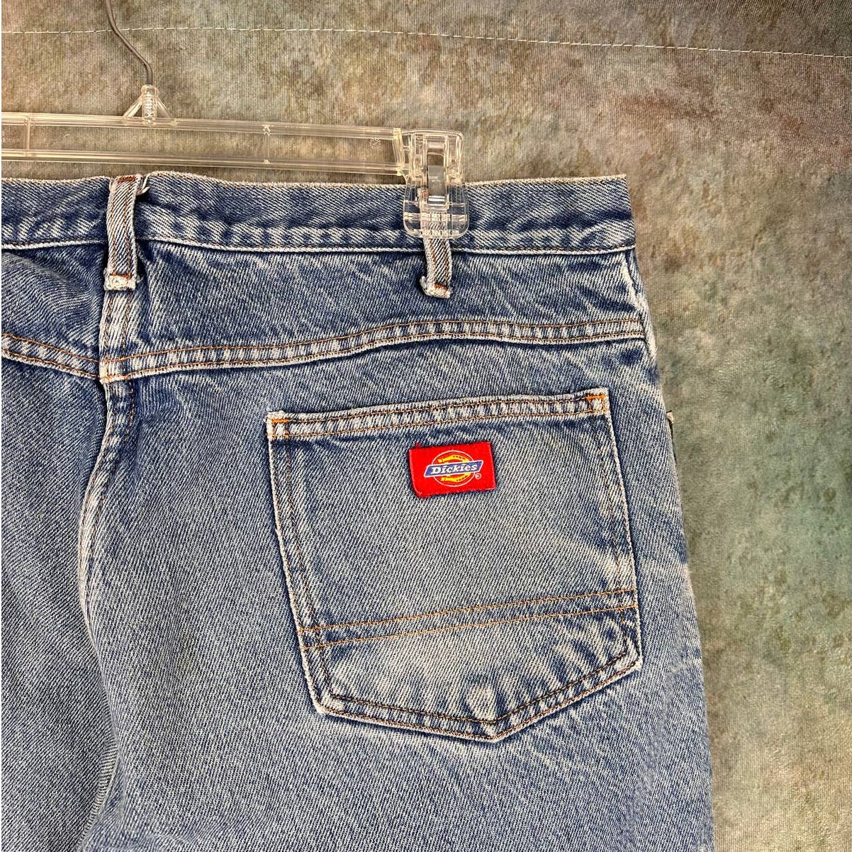 Vintage Dickies Denim Jeans 38x30 Flannel Lined