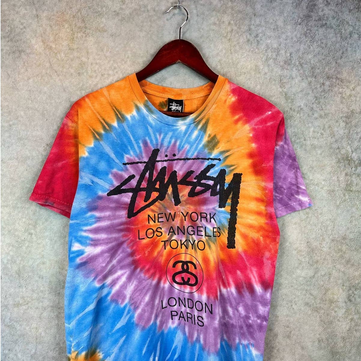 Stussy Tie Dye T Shirt M