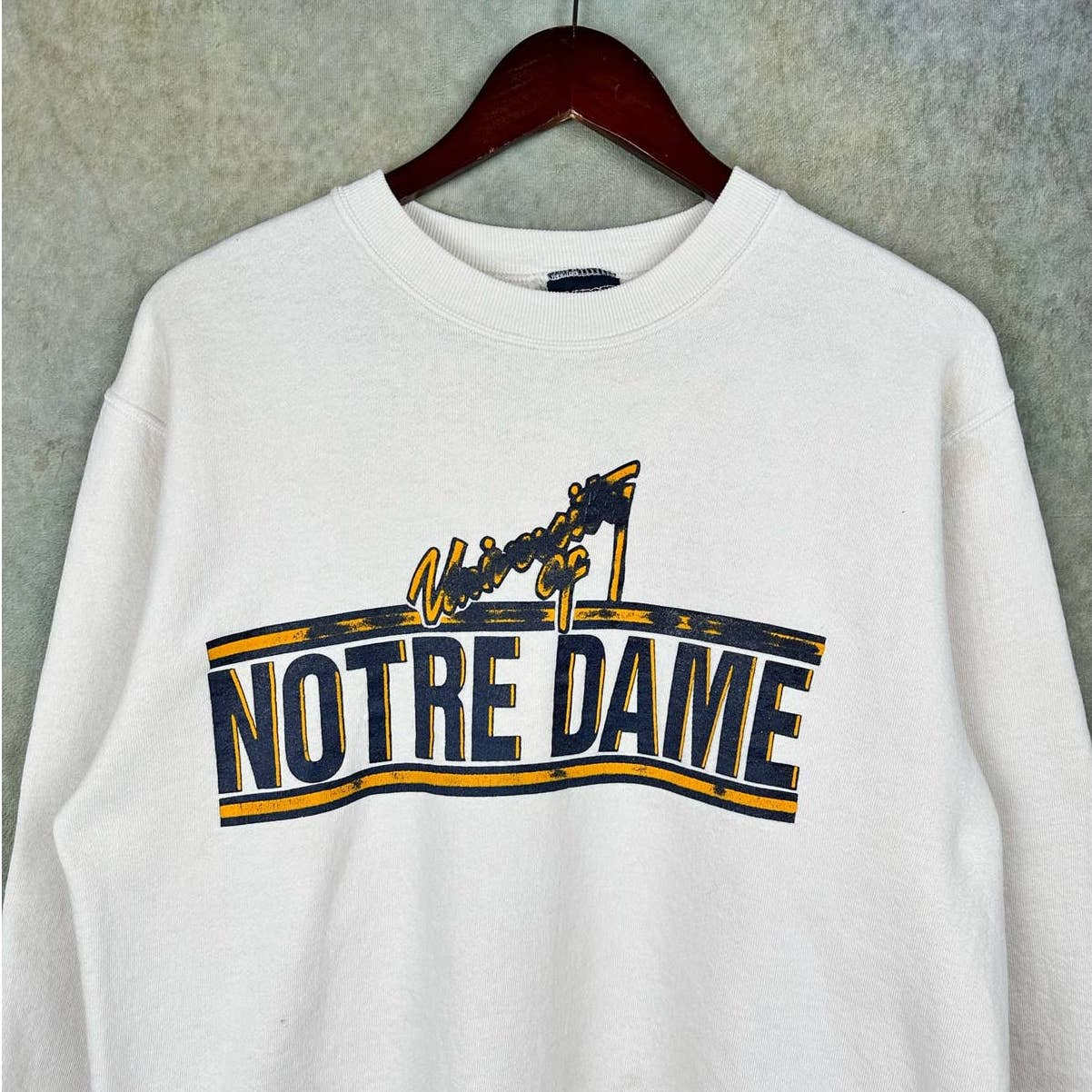 Vintage Notre Dame University Crewneck L