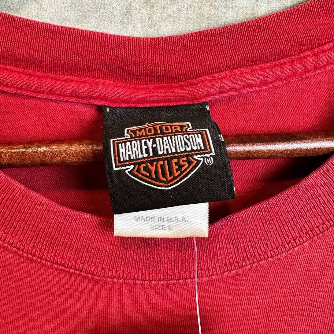 Y2K Harley Davidson Shirt Sleeveless L