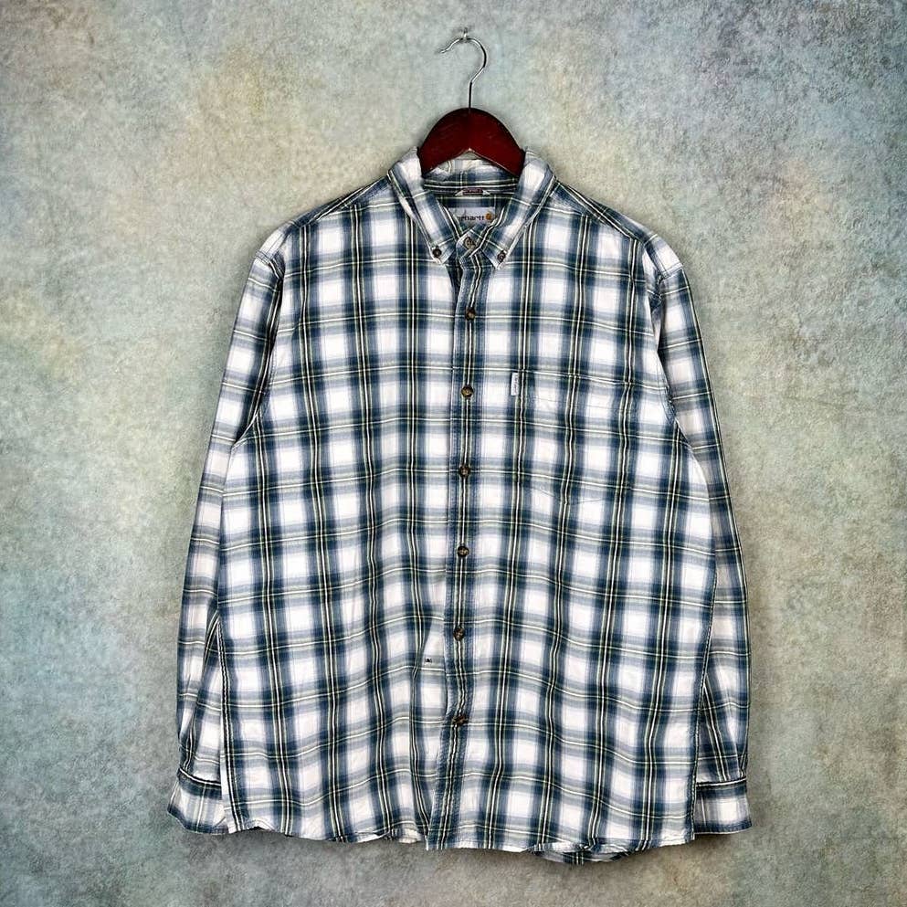 Vintage Carhartt Flannel Shirt L