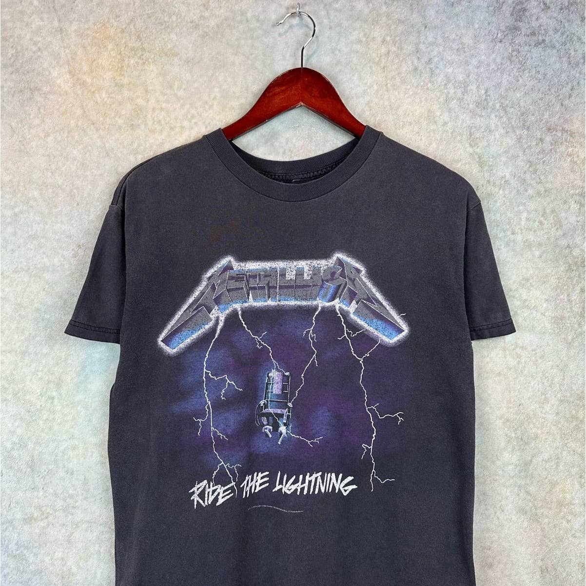 Y2K Metallica Ride The Lightning T Shirt M