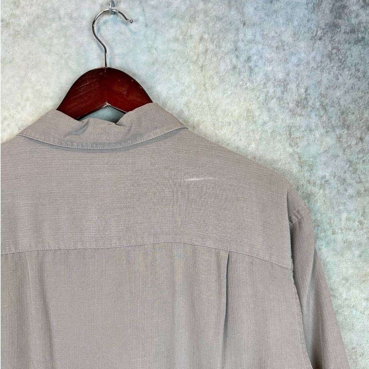 Vintage 90s Silk Shirt L