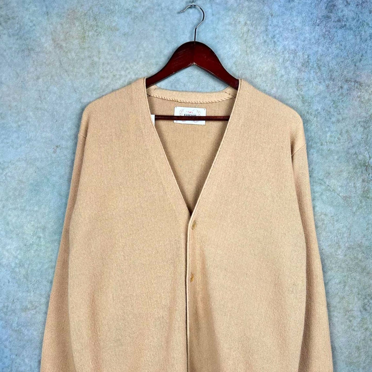 Vintage 80s Knit Cardigan L
