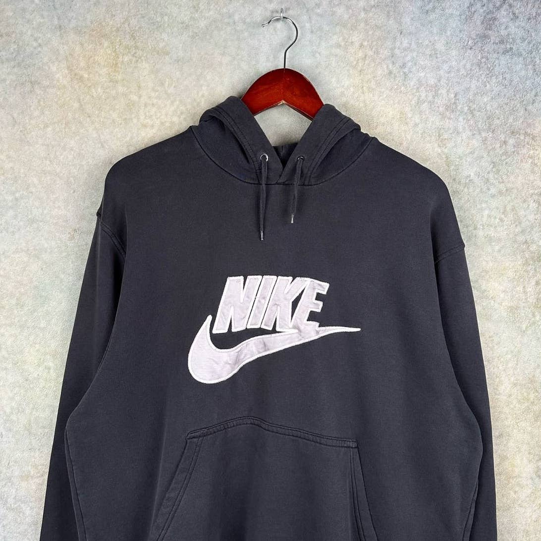 Vintage Nike Spell Out Hoodie L