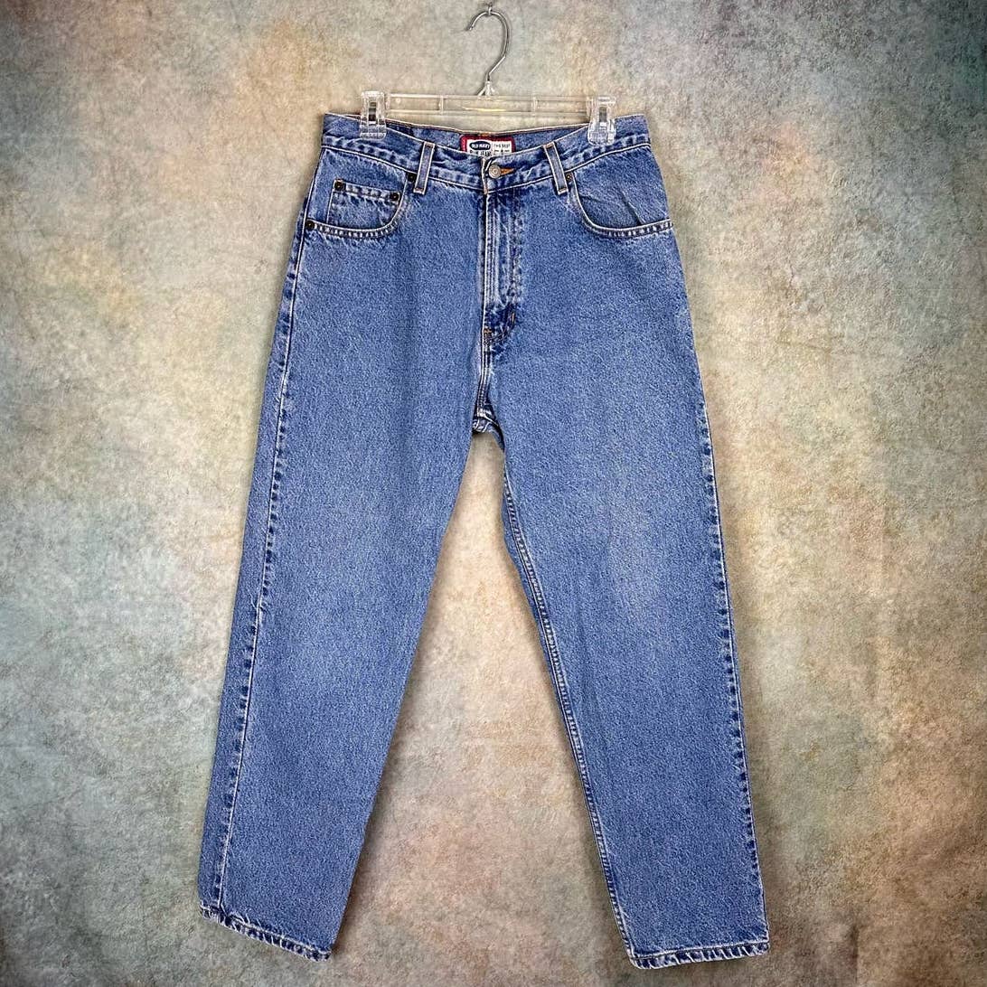 Vintage old hot sale navy jeans